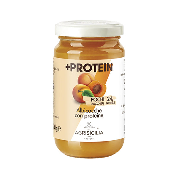 Prepared Sugar-Free Apricots with Protein