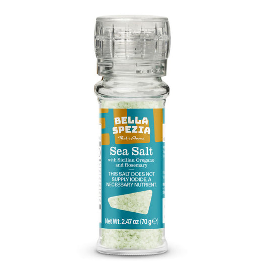 Sea salt with sicilian oregano and rosemary