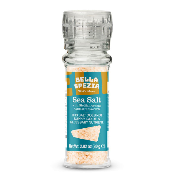 Sea salt with sicilian orange